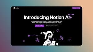 Notion AI preview